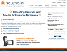 Tablet Screenshot of iusolutions.com